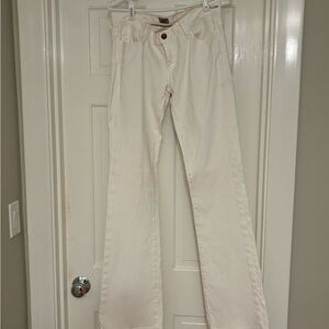 White Flared Jeans